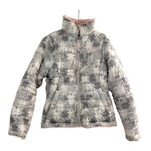 LA1. The North Face Girl’s Reversible Mossbud Swirl Pink Fur